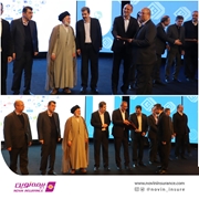 تقدیر از مدیرعامل و سرپرست استان همدان بیمه نوین